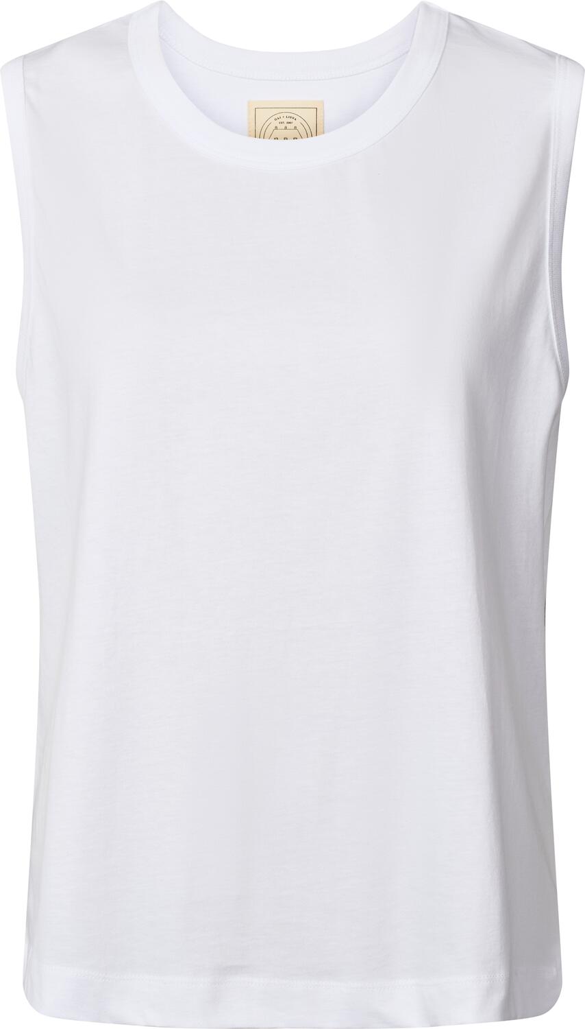 Genny Cotton Single Jersey top - hvid